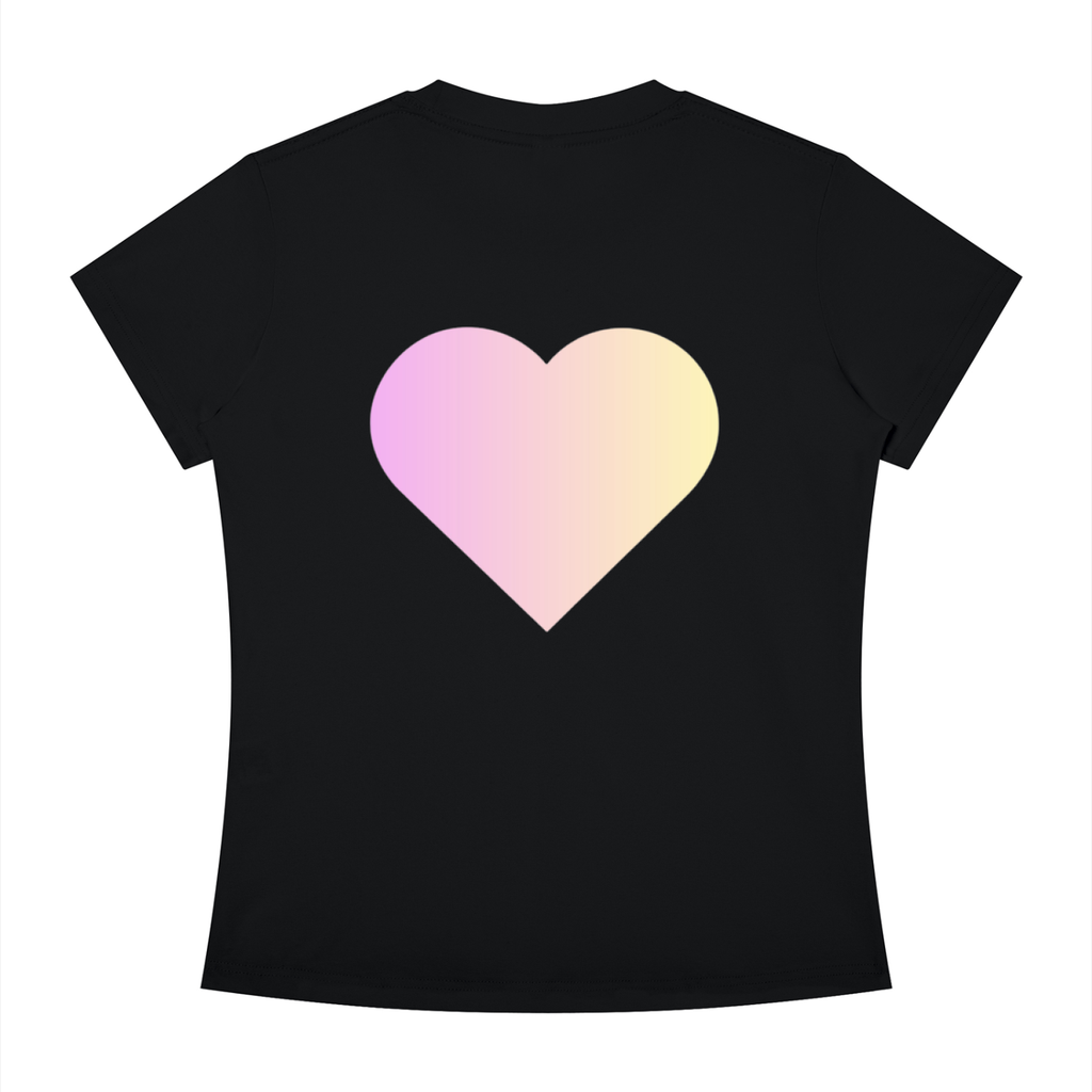 "PK Love" Women's Slim Fit Crewneck Tee