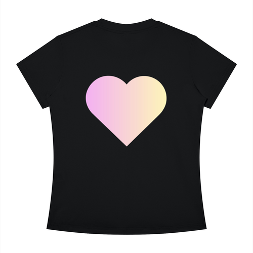 "PK Love" Women's Slim Fit Crewneck Tee